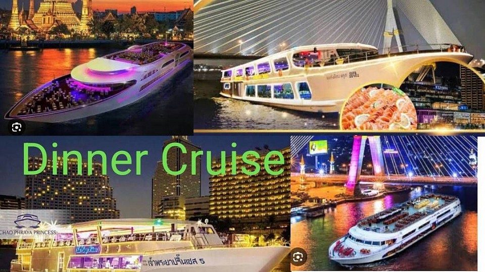 You can book a dinner cruise with us.